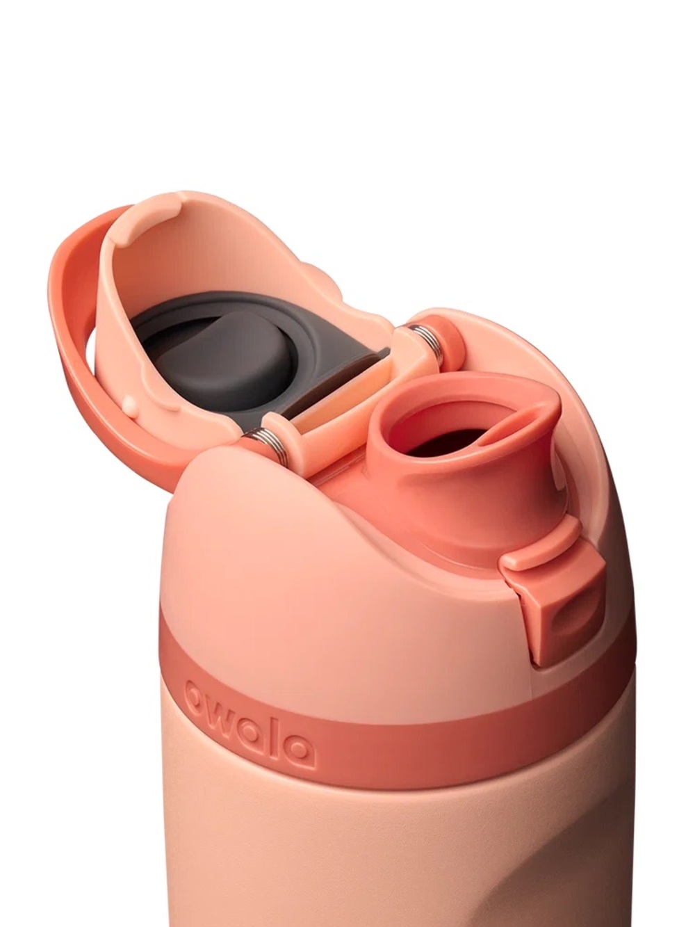 NEW Owala Kids’ FreeSip Water Bottle - Peach of Mind - Picture 5 of 8